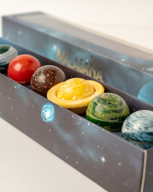 Caja de bombones de planetas