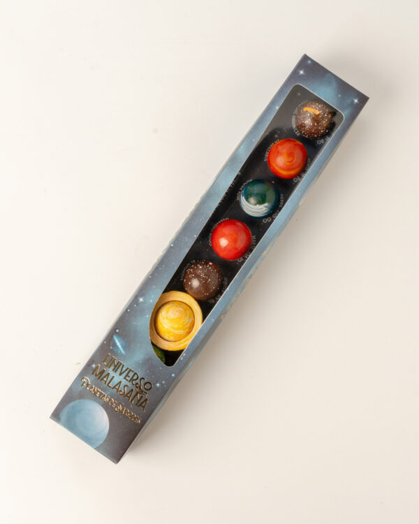 Caja de bombones de planetas
